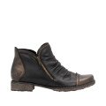 Remonte D4380-03 Anatomic Leather Ankle Boot Black Remonte D4380-03 Anatomic Leather Ankle Boot Black