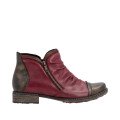 Remonte D4380-35 Anatomic Leather Ankle Boot Burgundy Remonte D4380-35 Anatomic Leather Ankle Boot Burgundy