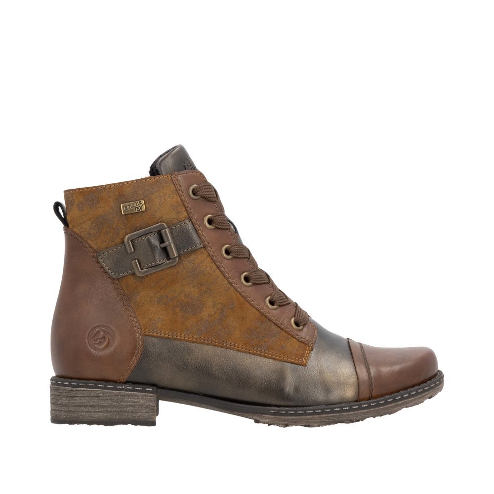 Remonte D4381-24 Anatomic Leather Ankle Boot Brown Remonte D4381-24 Anatomic Leather Ankle Boot Brown