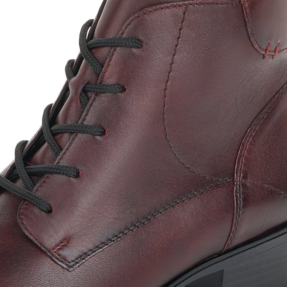 Remonte D6877-35 Anatomic Leather Ankle Boot Burgundy Remonte D6877-35 Anatomic Leather Ankle Boot Burgundy