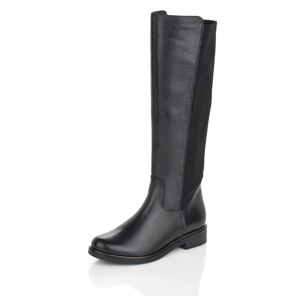 Remonte D8371-01 Anatomic Leather Boot Black Remonte D8371-01 Anatomic Leather Boot Black