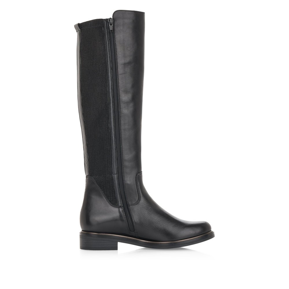 Remonte D8371-01 Anatomic Leather Boot Black Remonte D8371-01 Anatomic Leather Boot Black