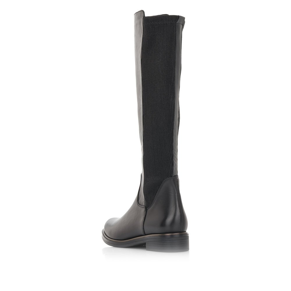 Remonte D8371-01 Anatomic Leather Boot Black Remonte D8371-01 Anatomic Leather Boot Black