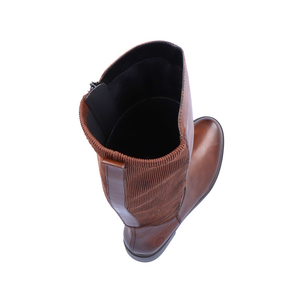 Remonte D8371-25 Anatomic Leather Boot Tan Remonte D8371-25 Anatomic Leather Boot Tan