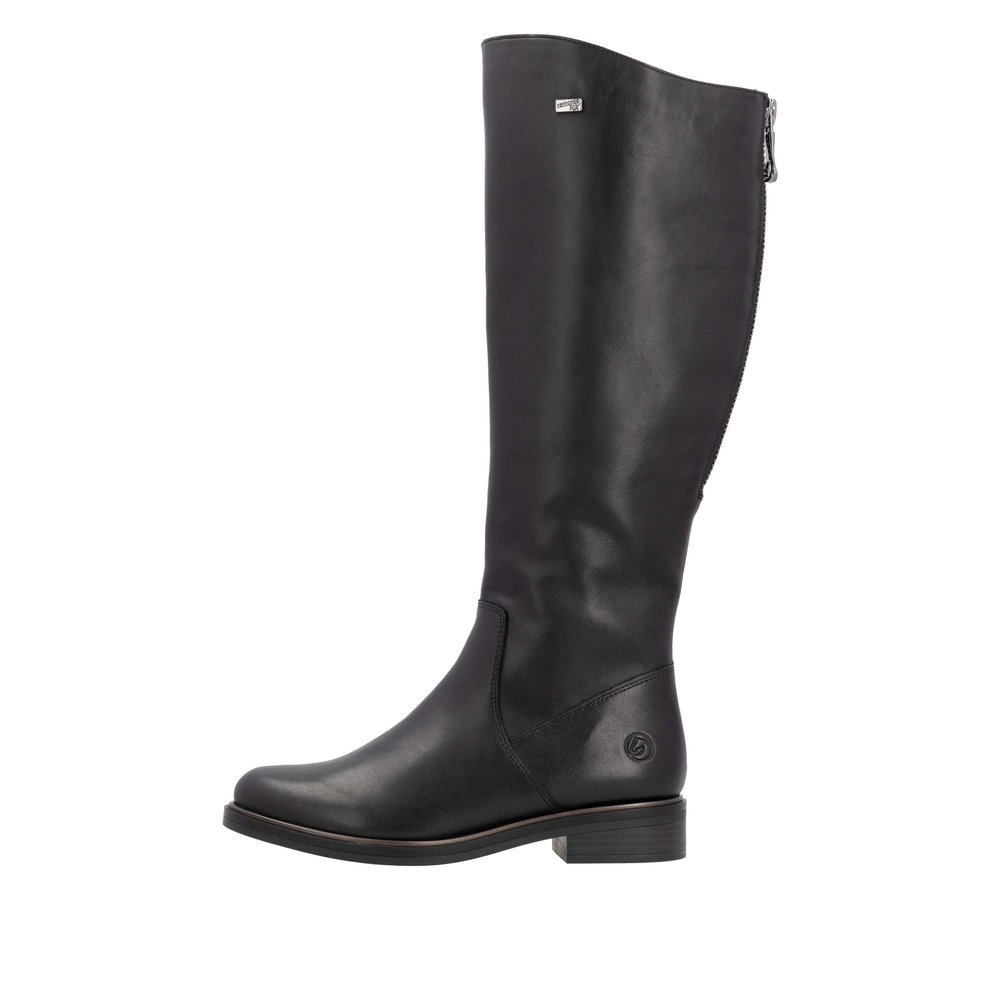 Remonte D8391-00 Anatomic Leather Boot Black Remonte D8391-00 Anatomic Leather Boot Black
