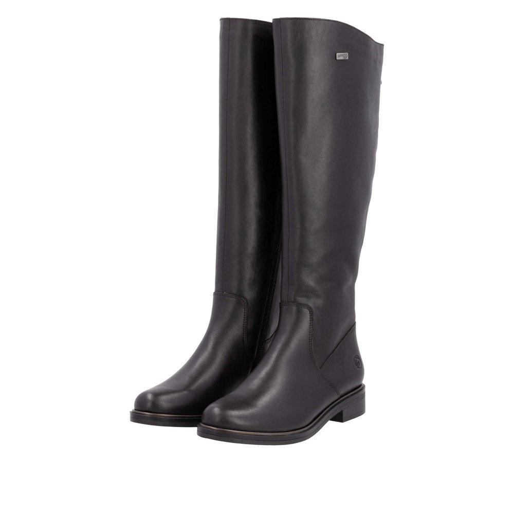 Remonte D8391-00 Anatomic Leather Boot Black Remonte D8391-00 Anatomic Leather Boot Black