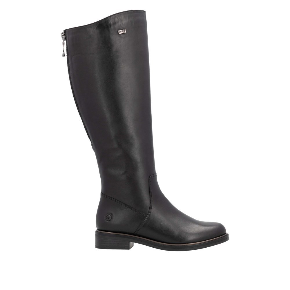 Remonte D8391-00 Anatomic Leather Boot Black Remonte D8391-00 Anatomic Leather Boot Black
