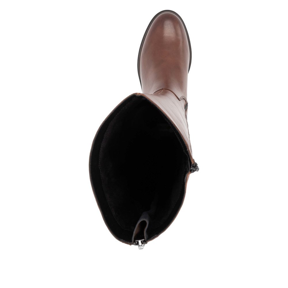 Remonte D8391-22 Anatomic Leather Boot Tan Remonte D8391-22 Anatomic Leather Boot Tan