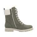 Remonte D8482-54 Anatomic Leather Ankle Boot Khaki Remonte D8482-54 Anatomic Leather Ankle Boot Khaki