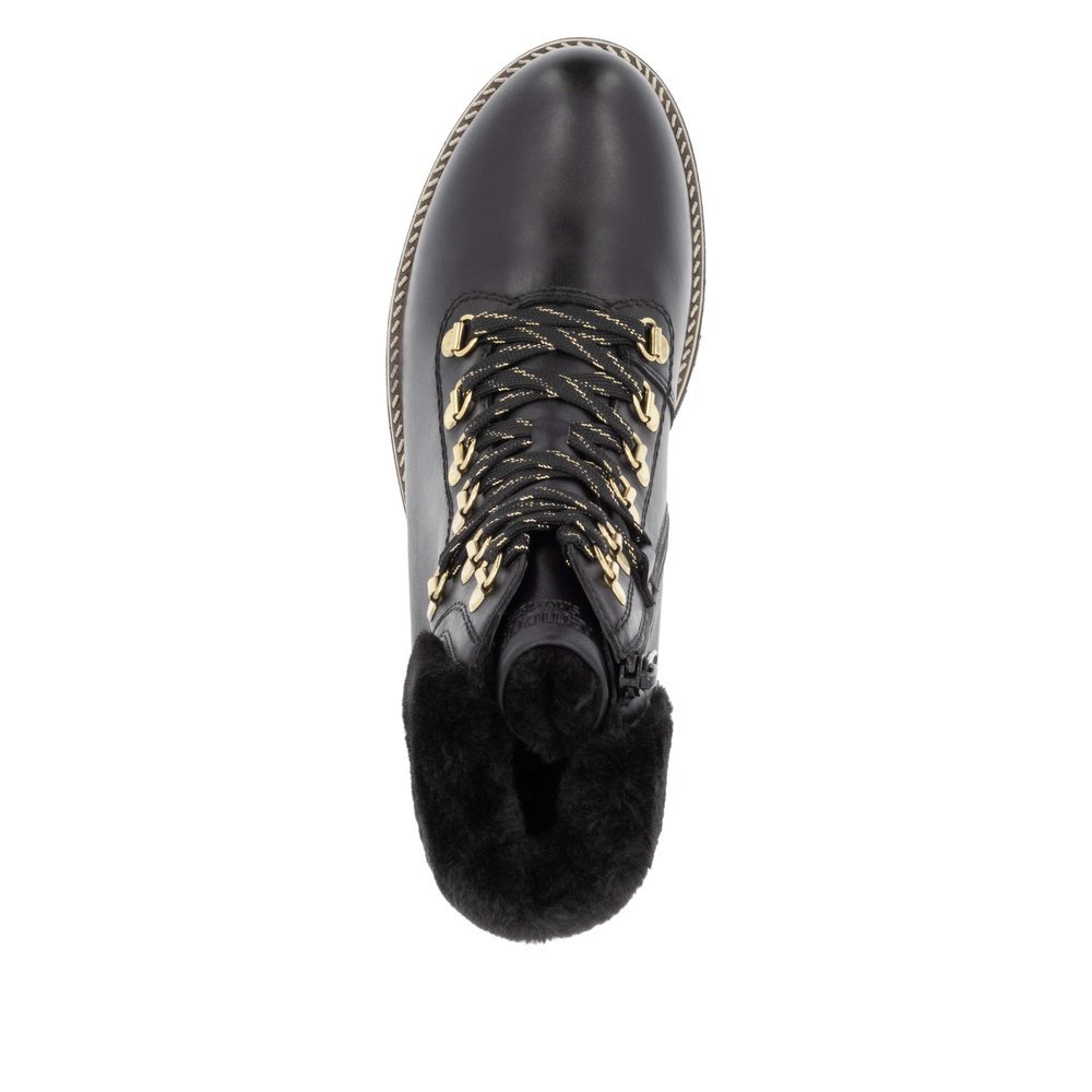 Remonte D8483-00 Anatomic Leather Ankle Boot Black Remonte D8483-00 Anatomic Leather Ankle Boot Black