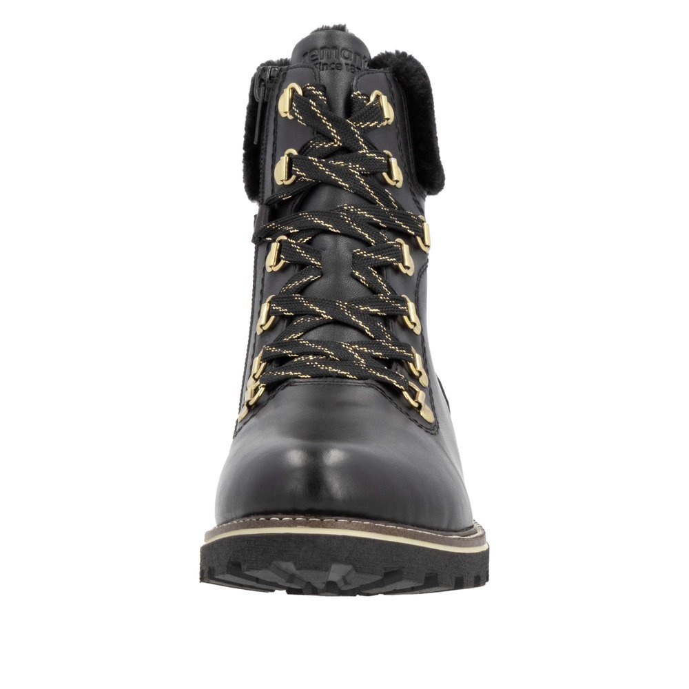 Remonte D8483-00 Anatomic Leather Ankle Boot Black Remonte D8483-00 Anatomic Leather Ankle Boot Black