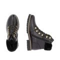 Remonte D8483-00 Anatomic Leather Ankle Boot Black Remonte D8483-00 Anatomic Leather Ankle Boot Black