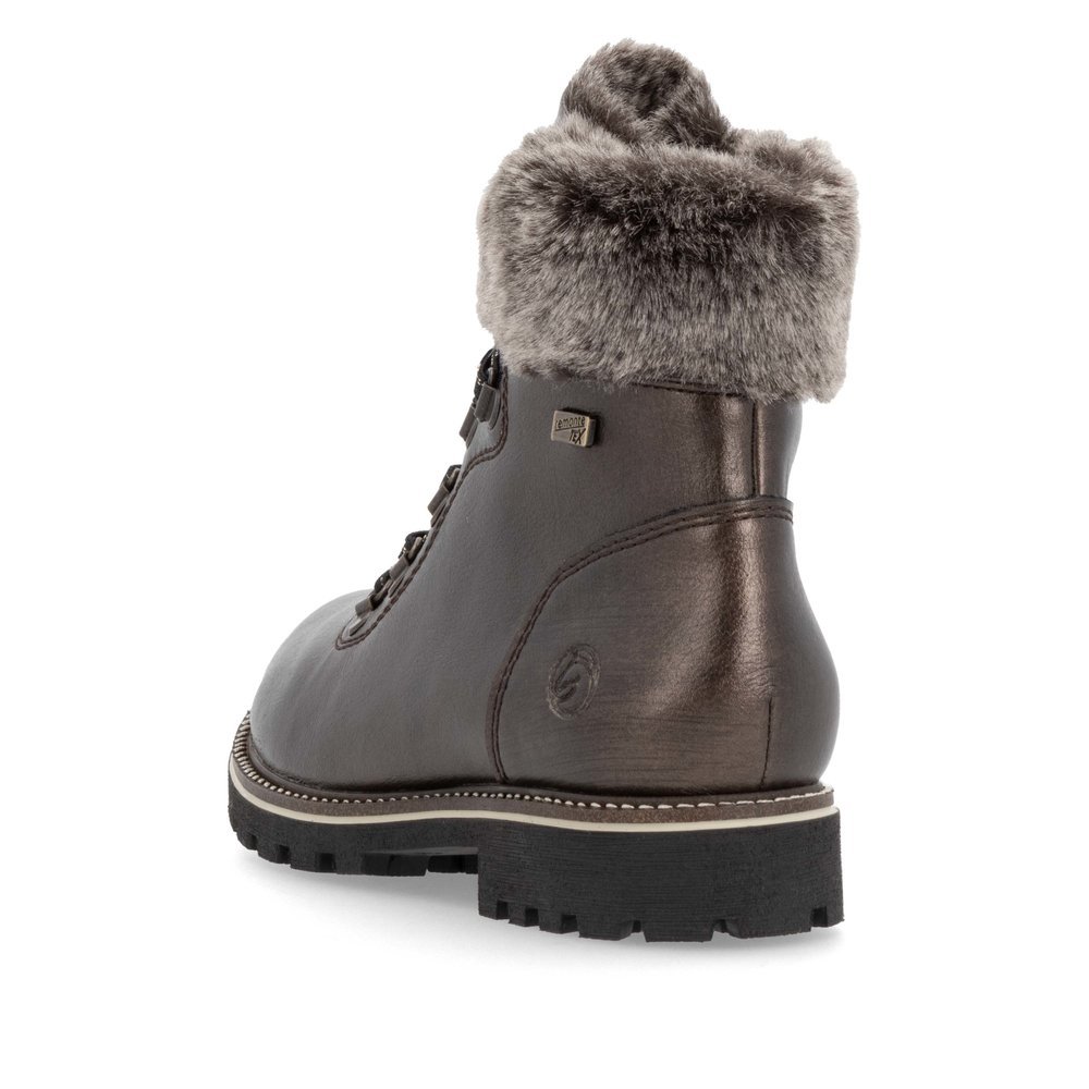 Remonte D8483-25 Anatomic Leather Ankle Boot Brown Remonte D8483-25 Anatomic Leather Ankle Boot Brown