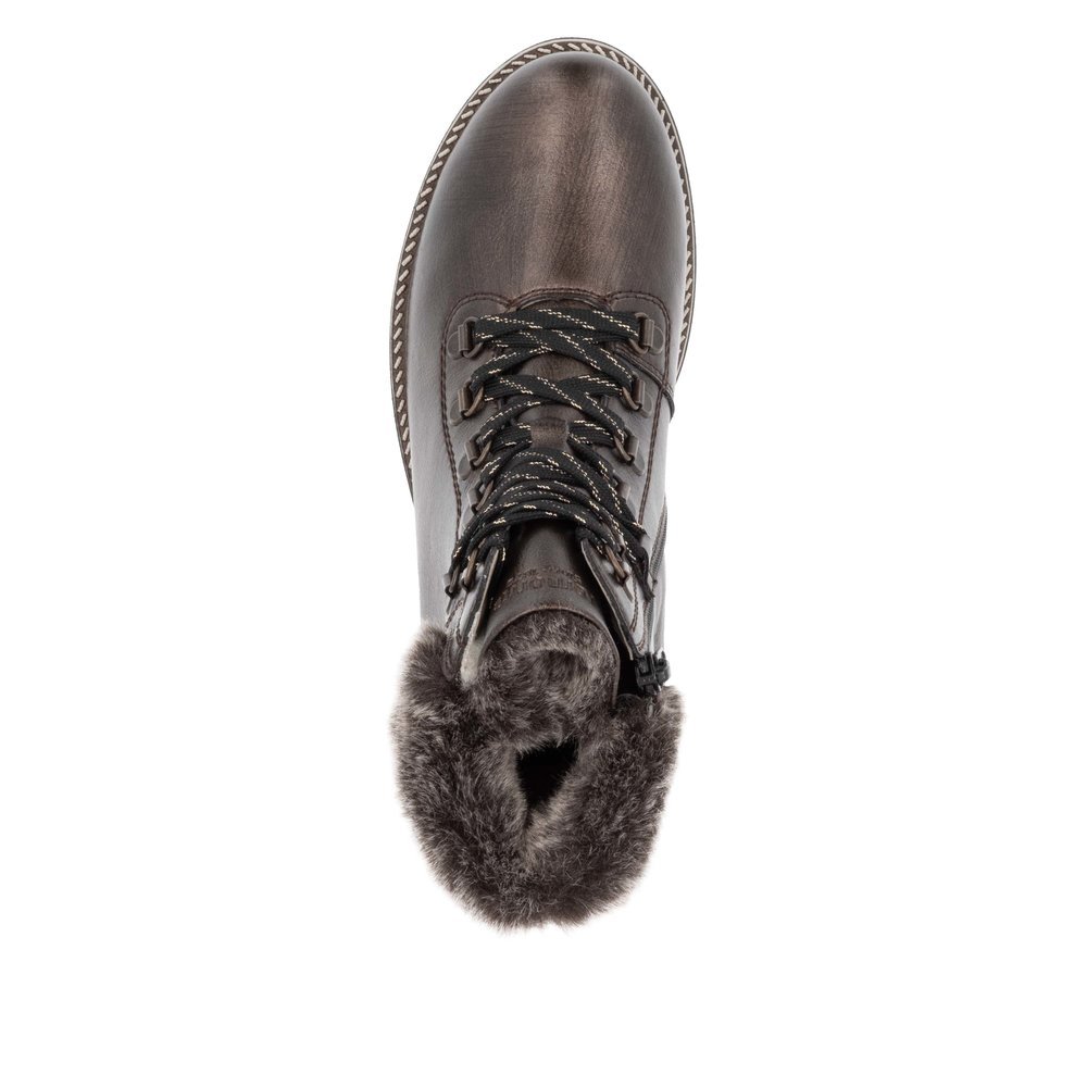 Remonte D8483-25 Anatomic Leather Ankle Boot Brown Remonte D8483-25 Anatomic Leather Ankle Boot Brown
