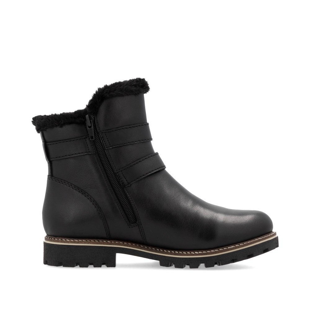 Remonte D8484-00 Anatomic Leather Ankle Boot Black Remonte D8484-00 Anatomic Leather Ankle Boot Black