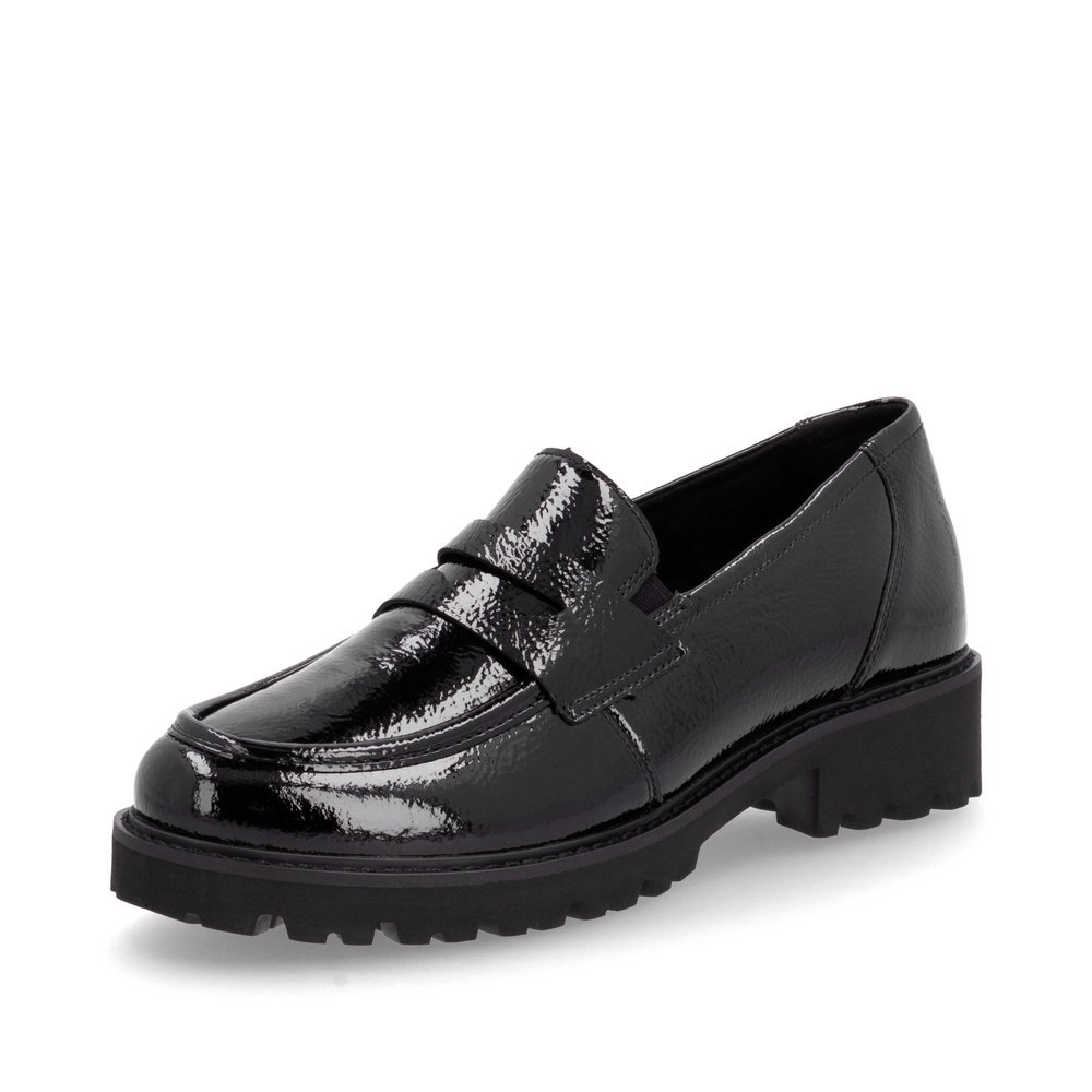 Remonte D8602-00 Anatomical Leather Moccasin Black Remonte D8602-00 Anatomical Leather Moccasin Black
