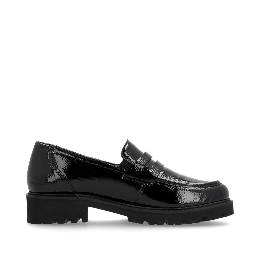 Remonte D8602-00 Anatomical Leather Moccasin Black Remonte D8602-00 Anatomical Leather Moccasin Black
