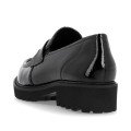 Remonte D8602-00 Anatomical Leather Moccasin Black Remonte D8602-00 Anatomical Leather Moccasin Black