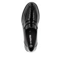 Remonte D8602-00 Anatomical Leather Moccasin Black Remonte D8602-00 Anatomical Leather Moccasin Black