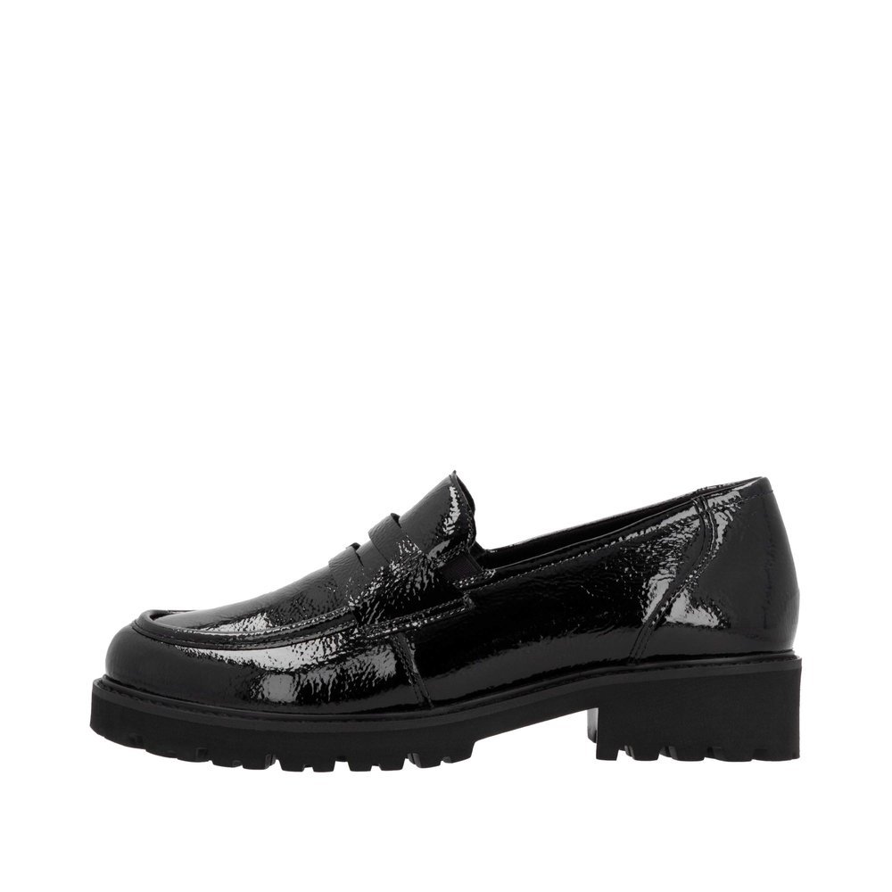 Remonte D8602-00 Anatomical Leather Moccasin Black Remonte D8602-00 Anatomical Leather Moccasin Black