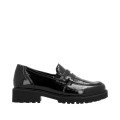 Remonte D8602-00 Anatomical Leather Moccasin Black Remonte D8602-00 Anatomical Leather Moccasin Black