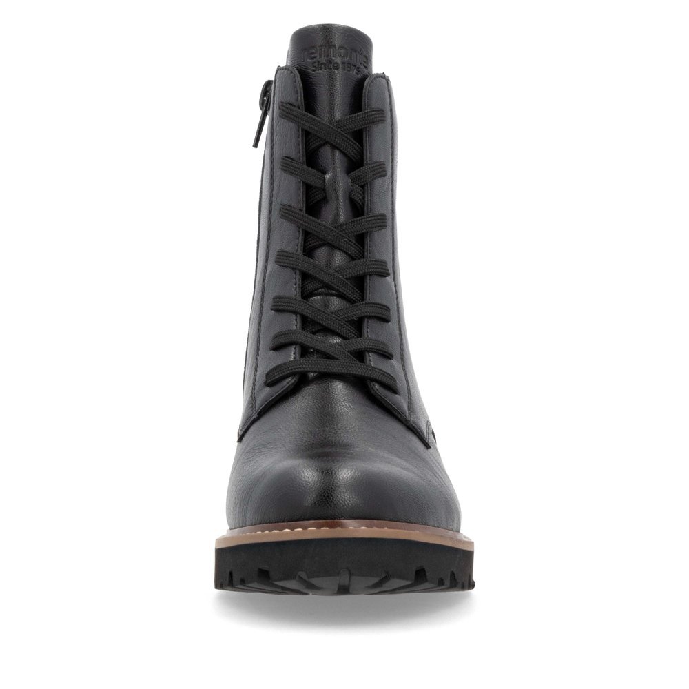 Remonte D8661-00 Anatomic Leather Ankle Boot Black Remonte D8661-00 Anatomic Leather Ankle Boot Black