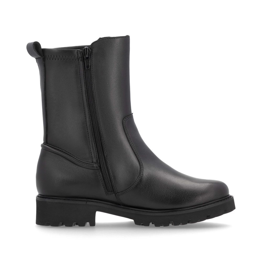 Remonte D8662-00 Anatomic Leather Ankle Boot Black Remonte D8662-00 Anatomic Leather Ankle Boot Black