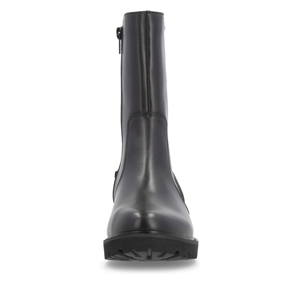 Remonte D8662-00 Anatomic Leather Ankle Boot Black Remonte D8662-00 Anatomic Leather Ankle Boot Black