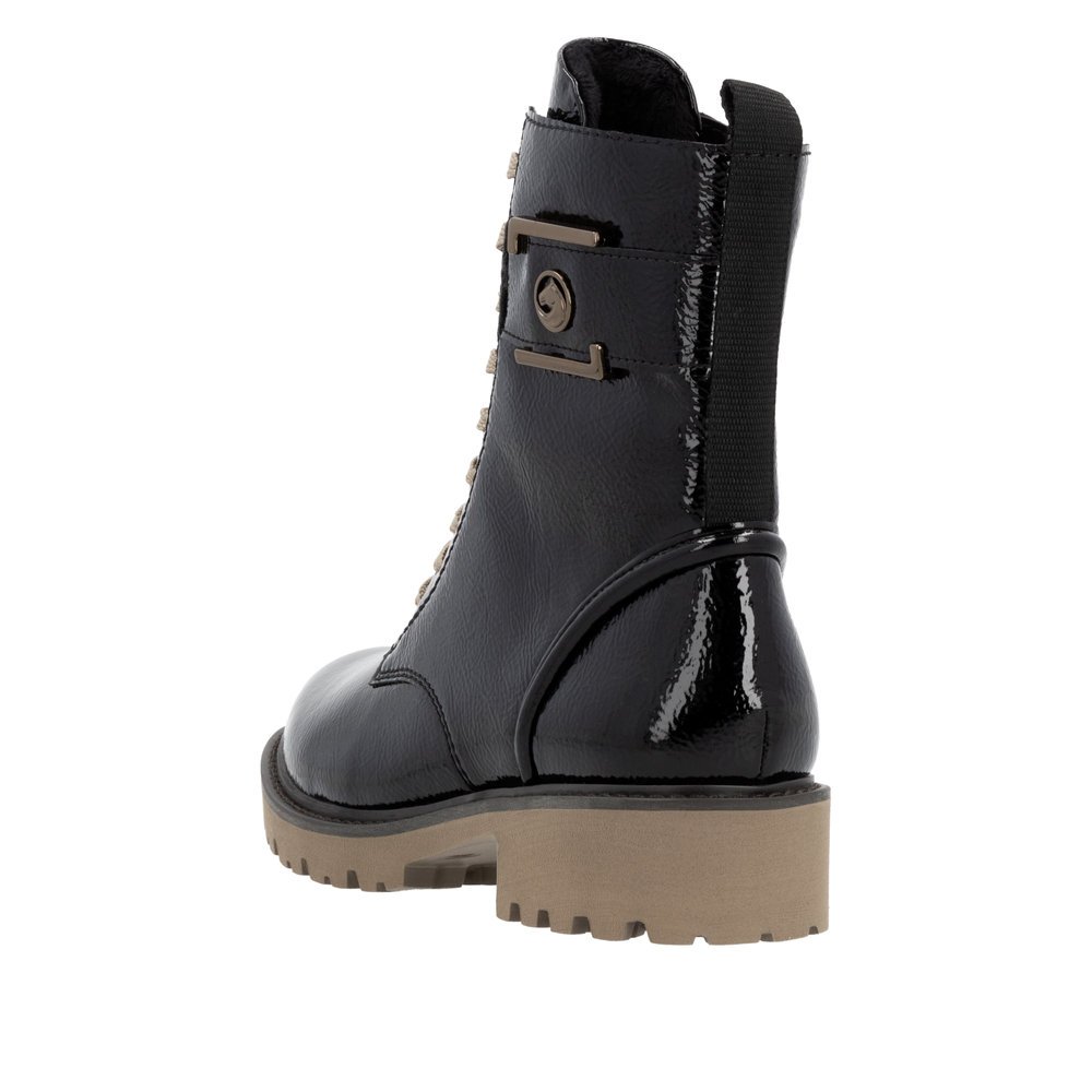 Remonte D8663-00 Anatomic Leather Ankle Boot Black Remonte D8663-00 Anatomic Leather Ankle Boot Black