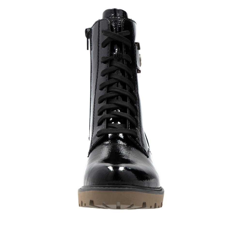 Remonte D8663-00 Anatomic Leather Ankle Boot Black Remonte D8663-00 Anatomic Leather Ankle Boot Black