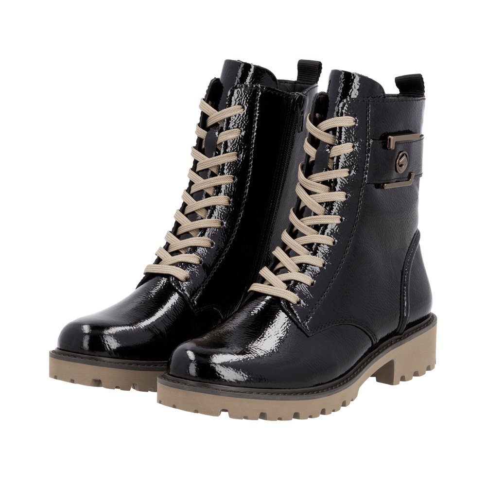 Remonte D8663-00 Anatomic Leather Ankle Boot Black Remonte D8663-00 Anatomic Leather Ankle Boot Black