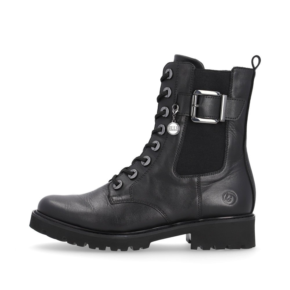 Remonte D8668-00 Anatomic Leather Ankle Boot Black Remonte D8668-00 Anatomic Leather Ankle Boot Black