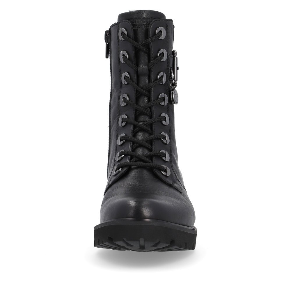 Remonte D8668-00 Anatomic Leather Ankle Boot Black Remonte D8668-00 Anatomic Leather Ankle Boot Black