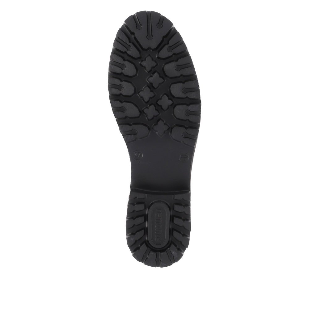 Remonte D8668-00 Anatomic Leather Ankle Boot Black Remonte D8668-00 Anatomic Leather Ankle Boot Black