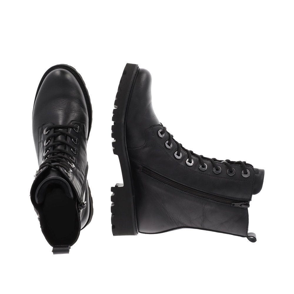 Remonte D8668-00 Anatomic Leather Ankle Boot Black Remonte D8668-00 Anatomic Leather Ankle Boot Black