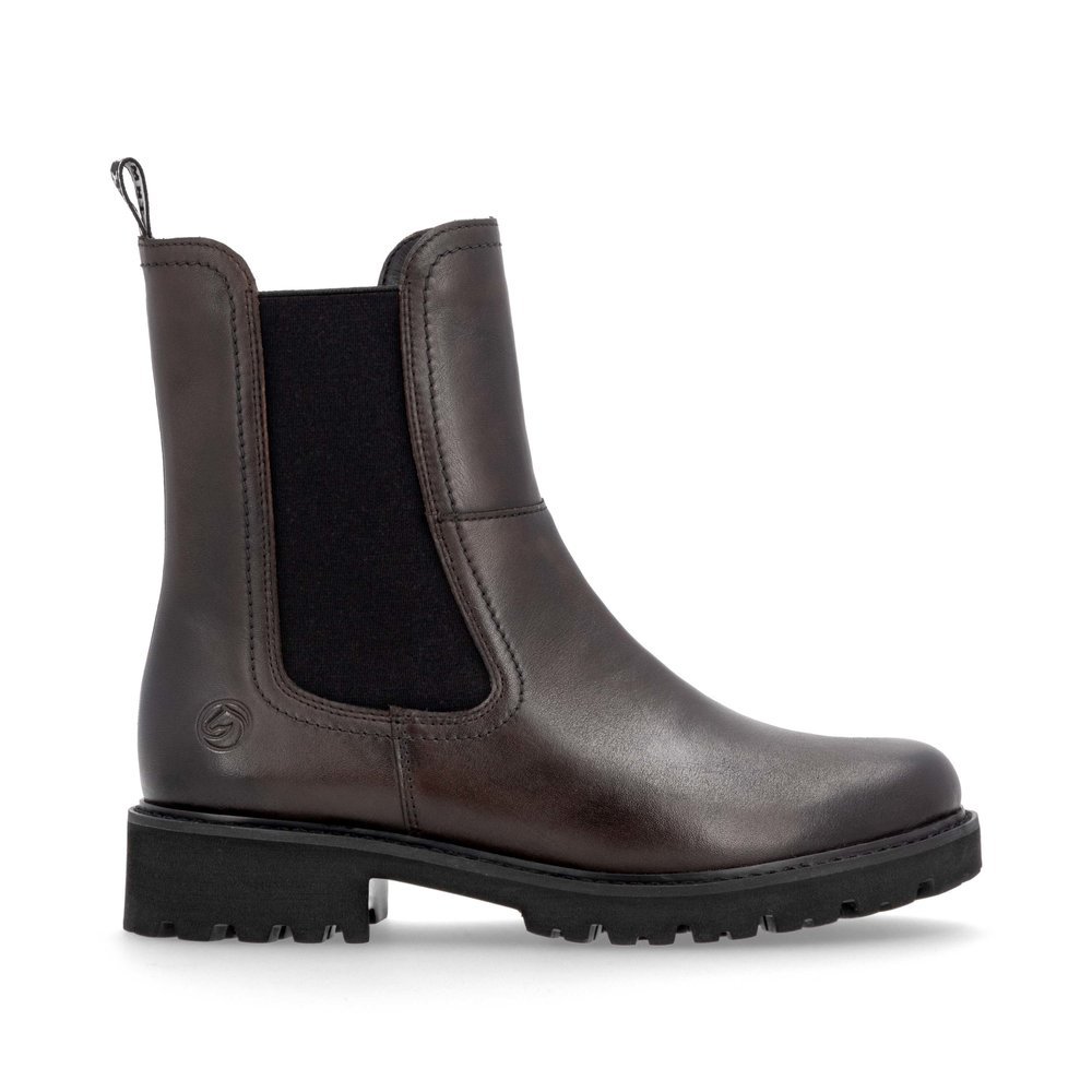 Remonte D8694-25 Anatomic Leather Ankle Boot Brown Remonte D8694-25 Anatomic Leather Ankle Boot Brown