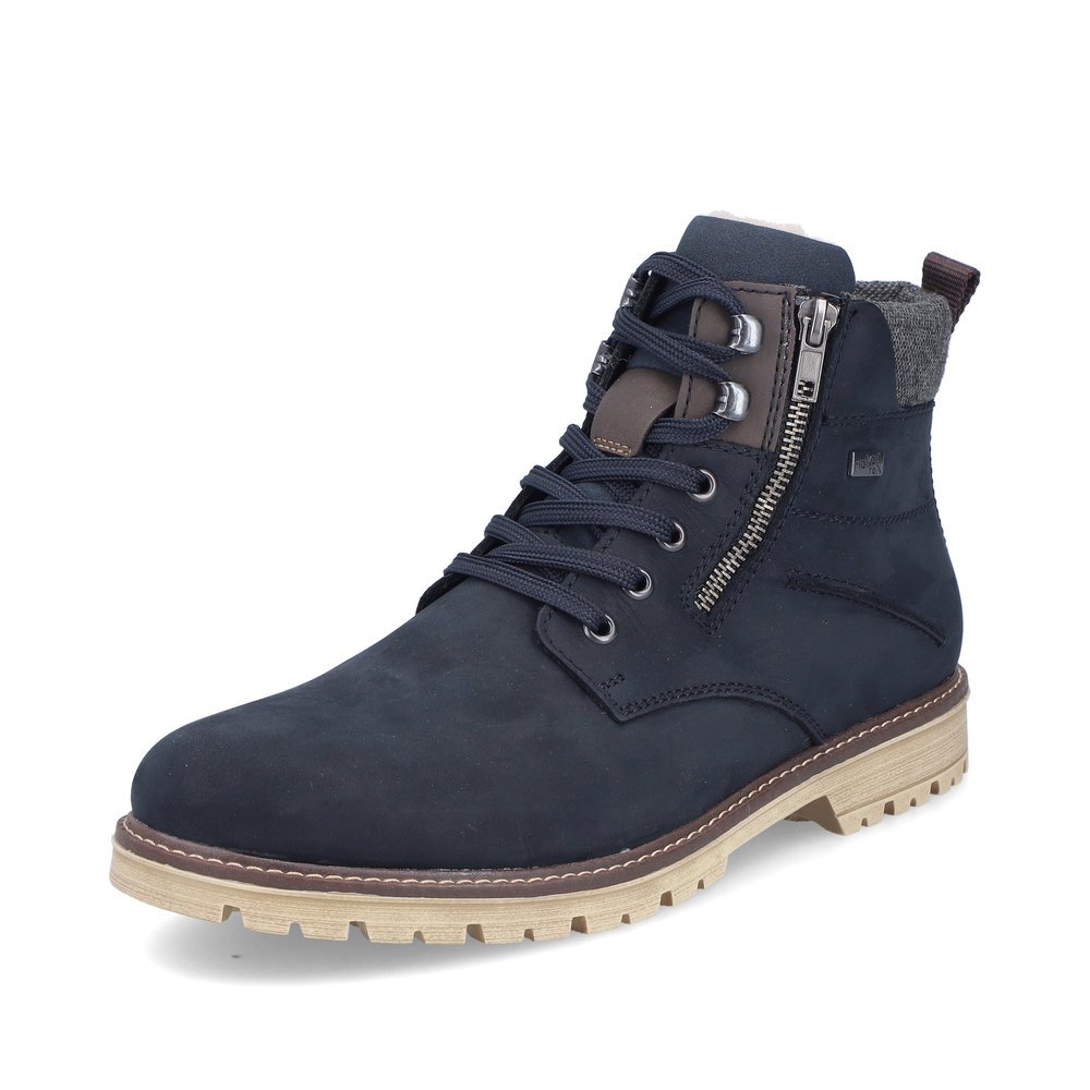 Rieker F3610-14 Leather Anatomic Boot Blue Rieker F3610-14 Leather Anatomic Boot Blue