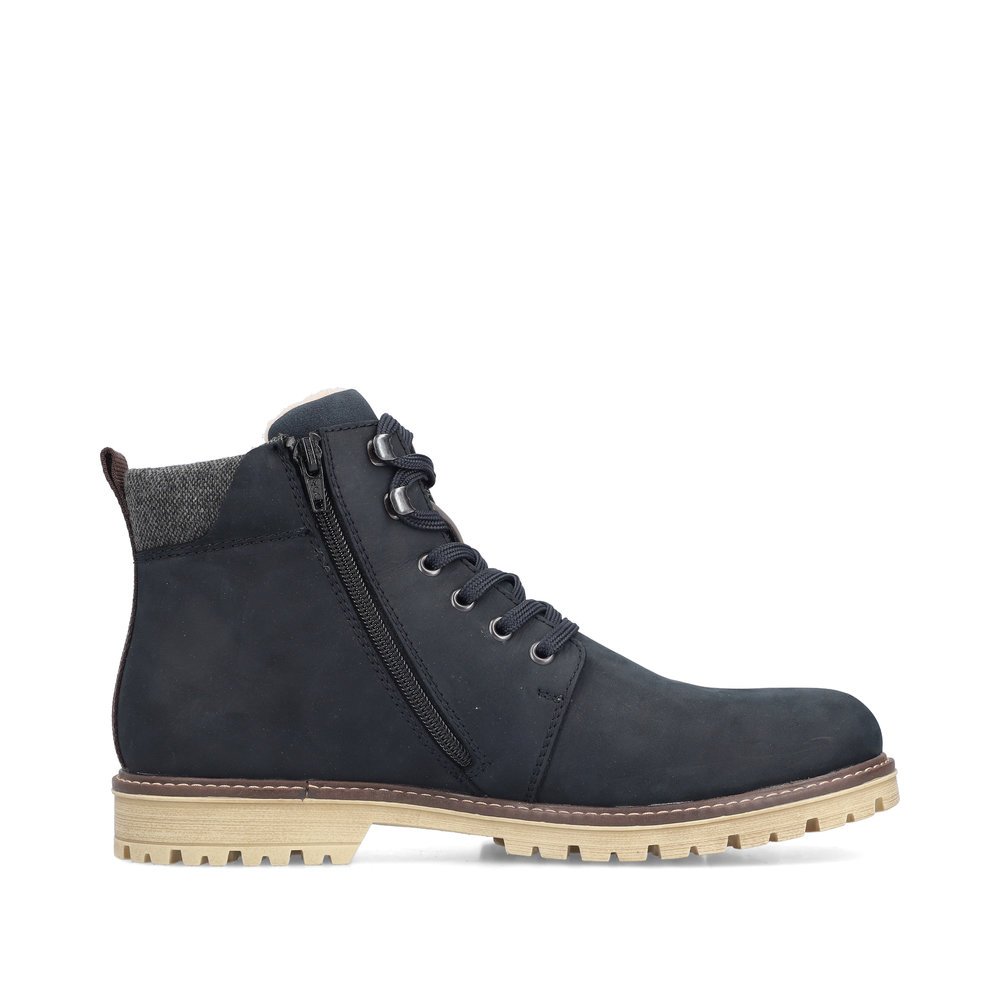 Rieker F3610-14 Leather Anatomic Boot Blue Rieker F3610-14 Leather Anatomic Boot Blue