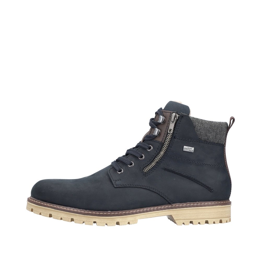 Rieker F3610-14 Leather Anatomic Boot Blue Rieker F3610-14 Leather Anatomic Boot Blue