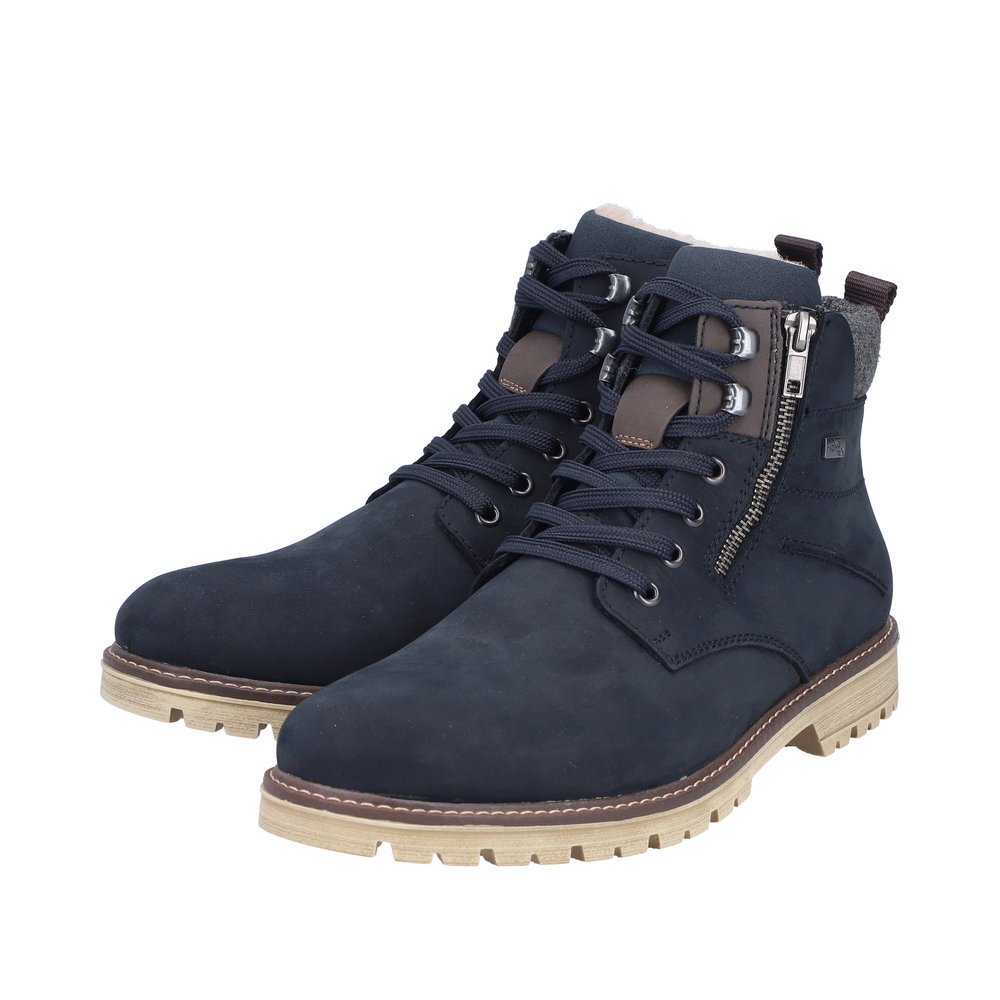 Rieker F3610-14 Leather Anatomic Boot Blue Rieker F3610-14 Leather Anatomic Boot Blue
