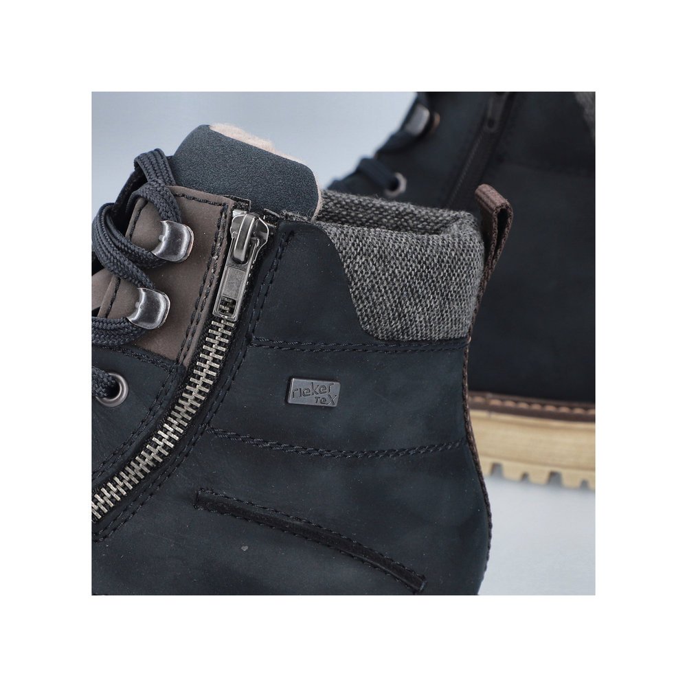 Rieker F3610-14 Leather Anatomic Boot Blue Rieker F3610-14 Leather Anatomic Boot Blue