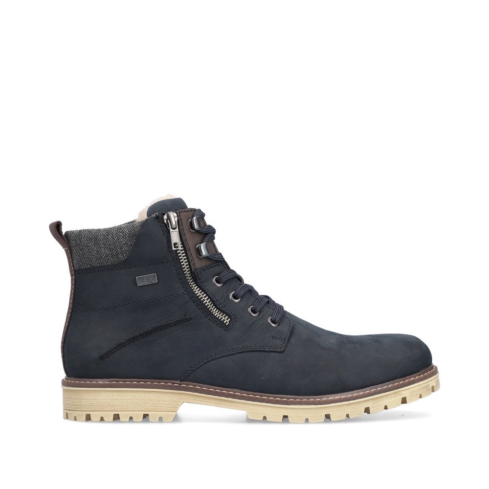 Rieker F3610-14 Leather Anatomic Boot Blue Rieker F3610-14 Leather Anatomic Boot Blue