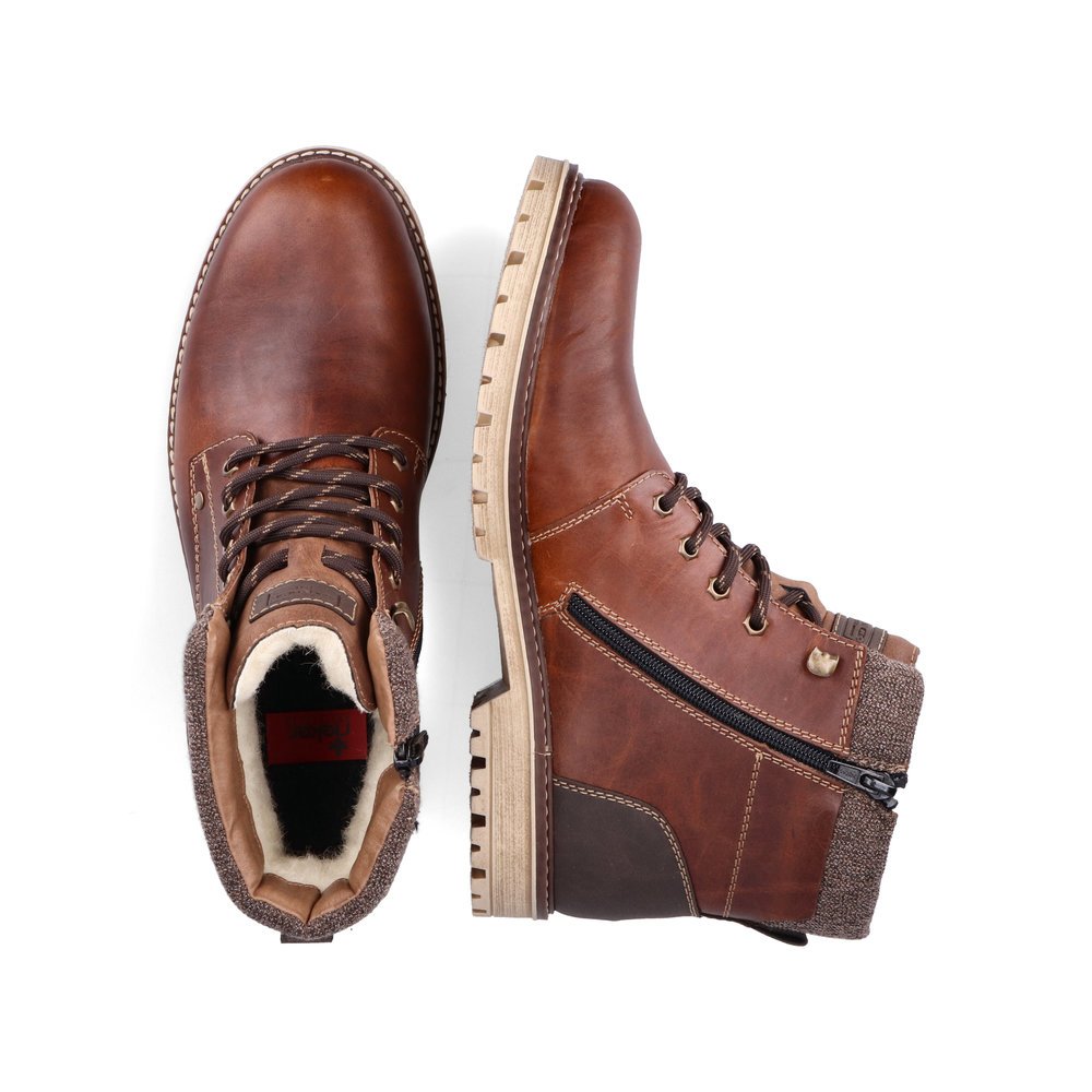 Rieker F3641-23 Leather Anatomic Boot Tan Rieker F3641-23 Leather Anatomic Boot Tan