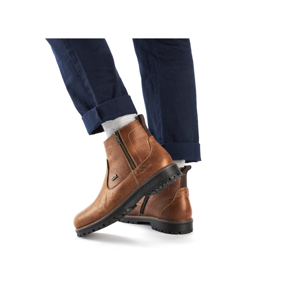 Rieker F3670-22 Leather Anatomic Boot Tan Rieker F3670-22 Leather Anatomic Boot Tan