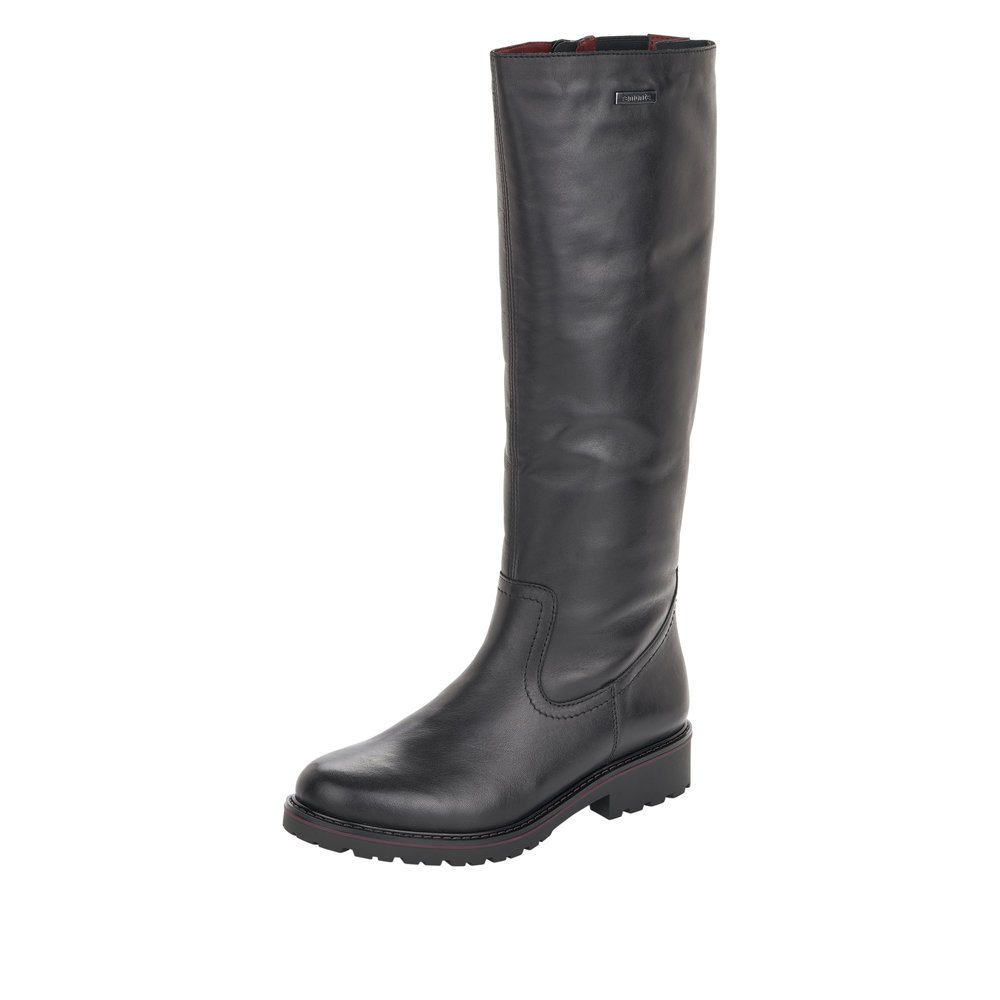 Remonte R6576-01 Anatomic Leather Boot Black Remonte R6576-01 Anatomic Leather Boot Black