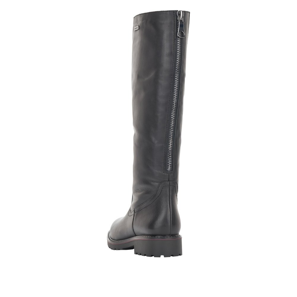 Remonte R6576-01 Anatomic Leather Boot Black Remonte R6576-01 Anatomic Leather Boot Black