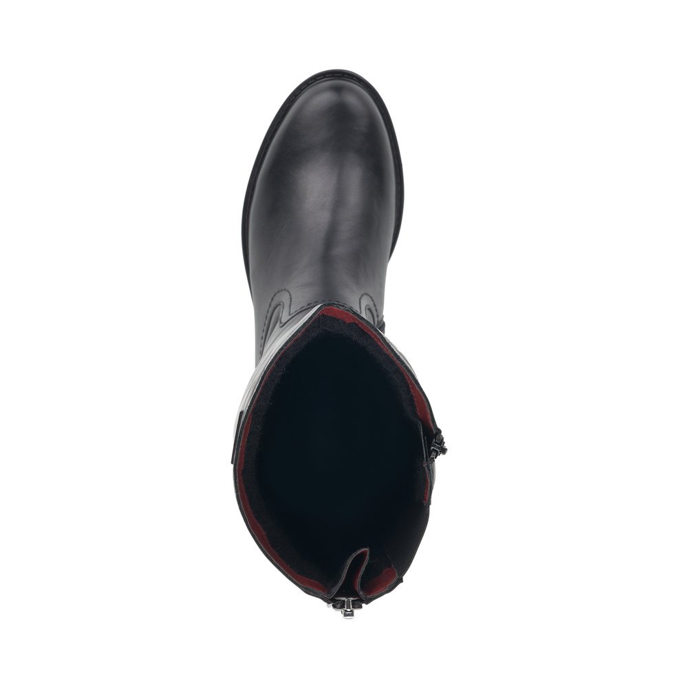 Remonte R6576-01 Anatomic Leather Boot Black Remonte R6576-01 Anatomic Leather Boot Black