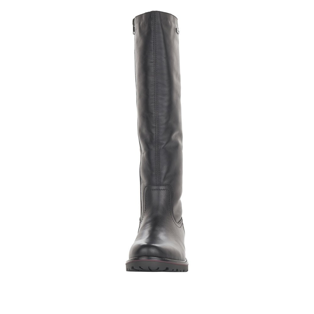 Remonte R6576-01 Anatomic Leather Boot Black Remonte R6576-01 Anatomic Leather Boot Black
