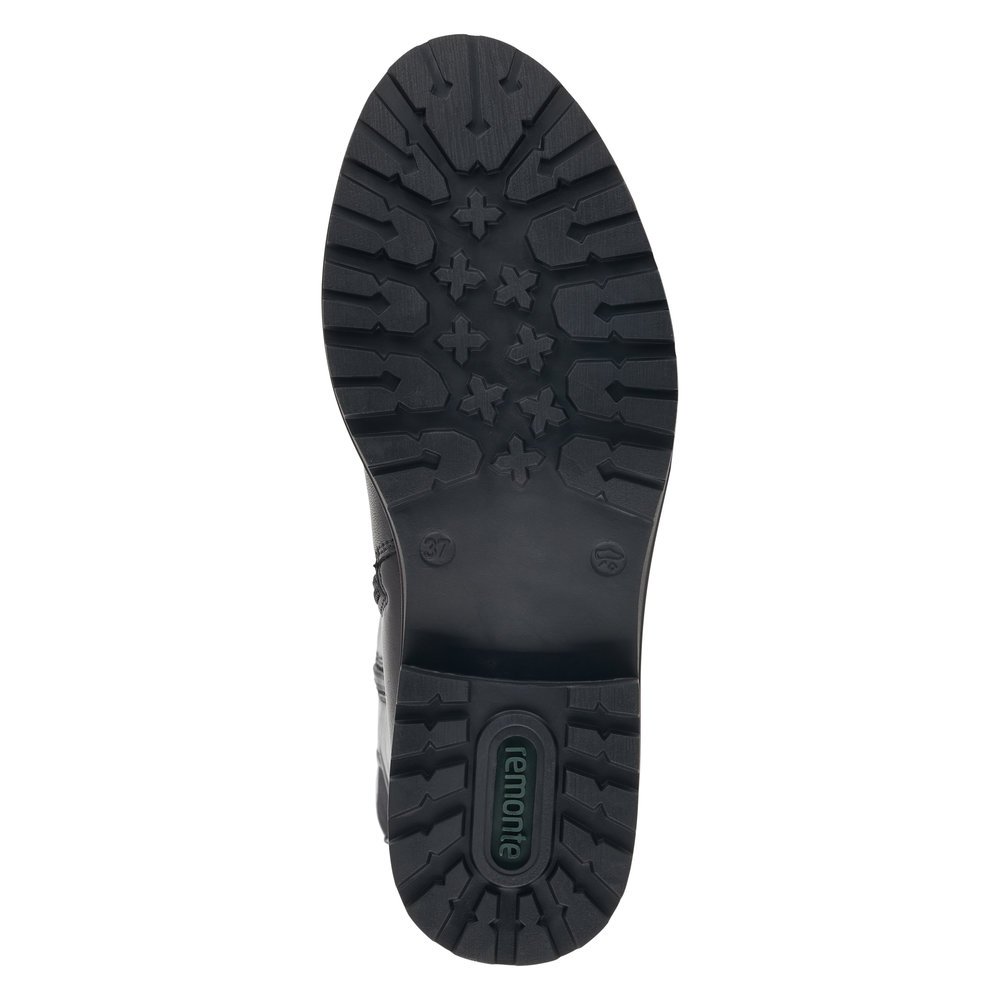 Remonte R6576-01 Anatomic Leather Boot Black Remonte R6576-01 Anatomic Leather Boot Black