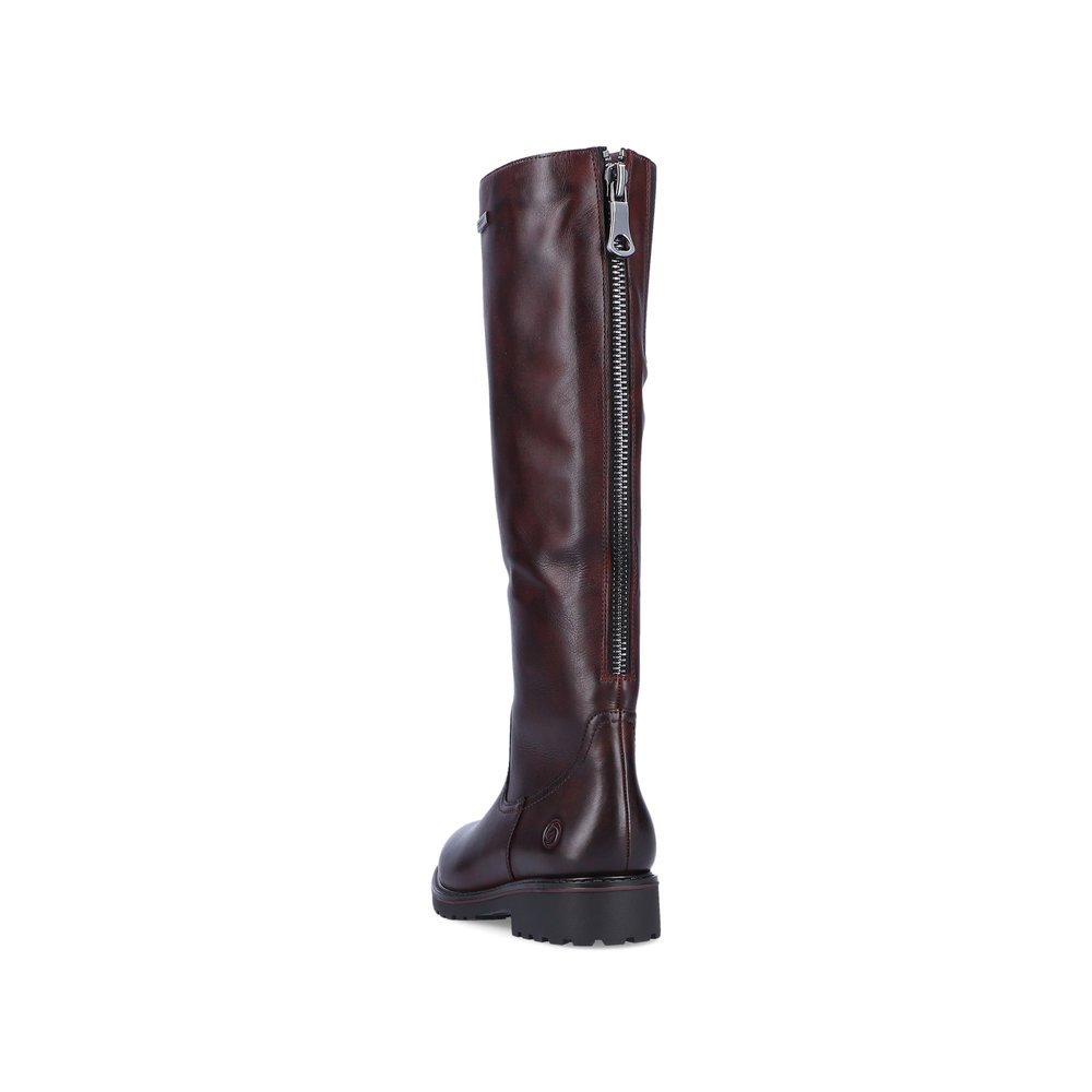 Remonte R6576-35 Anatomic Leather Boot Burgundy Remonte R6576-35 Anatomic Leather Boot Burgundy